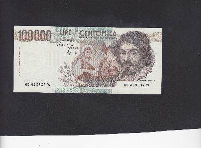 Beschrijving voorzijde: CARAVAGGIO